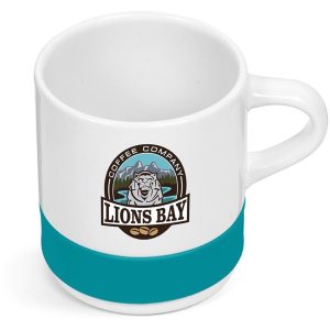 Kooshty Kaleido Sublimation Ceramic Mug - 320ml in Turquoise