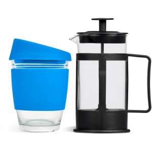 Kooshty Kupper Koffee Set in Cyan