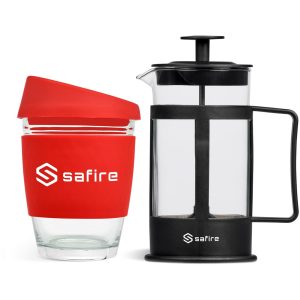 Kooshty Kupper Koffee Set in Red