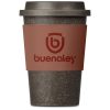 Kooshty Brown Bean Plastic Double-Wall Tumbler – 400ml - Burnt Orange