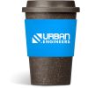 Kooshty Brown Bean Plastic Double-Wall Tumbler – 400ml - Cyan