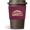 Kooshty Brown Bean Plastic Double-Wall Tumbler – 400ml - Maroon