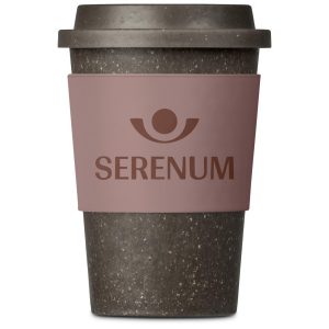 Kooshty Brown Bean Plastic Double-Wall Tumbler – 400ml in Nude
