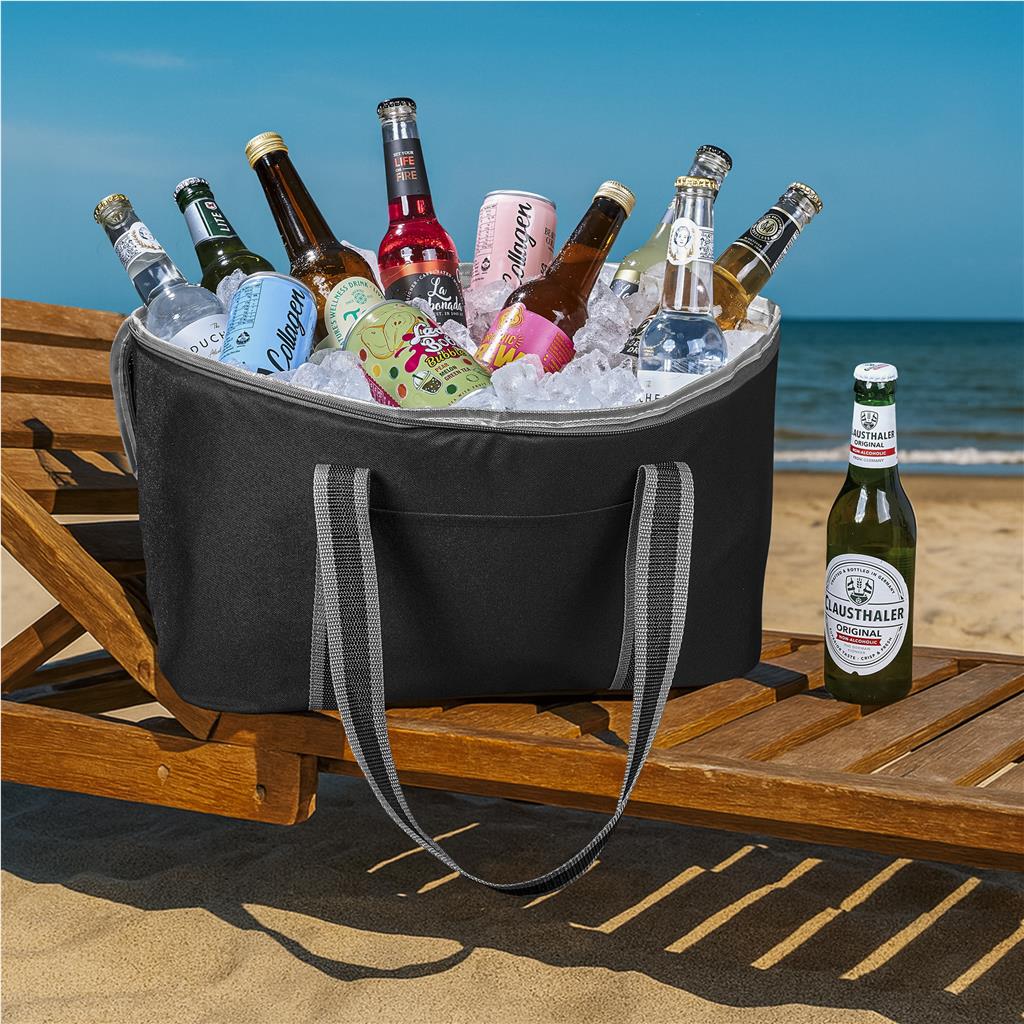 Kooshty Key Largo Recycled PET 20-Litre Cooler – Black