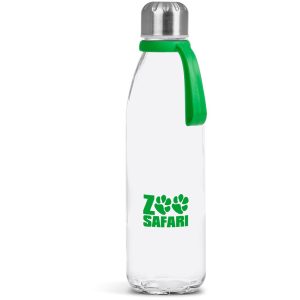 Kooshty Loopy Glass Water Bottle - 650ml in Green