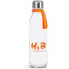 Kooshty Loopy Glass Water Bottle - 650ml - Orange
