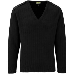 Force Long Sleeve Jersey in Black