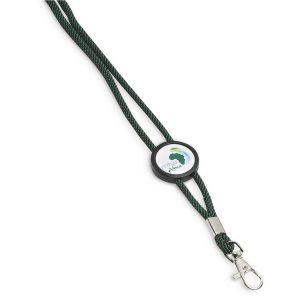 Altitude Candystripe Dome Lanyard in Green