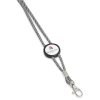 Altitude Candystripe Dome Lanyard - Solid White