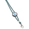 Altitude Candystripe Dome Lanyard - Turquoise