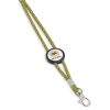Altitude Candystripe Dome Lanyard - Yellow