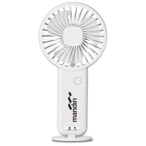 Altitude Celestia Rechargeable Handheld Mini Fan in Cream