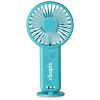 Altitude Celestia Rechargeable Handheld Mini Fan - Turquoise