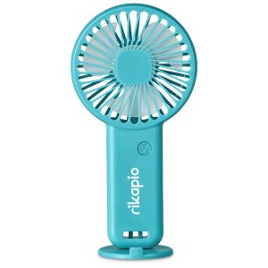 Altitude Celestia Rechargeable Handheld Mini Fan in Turquoise