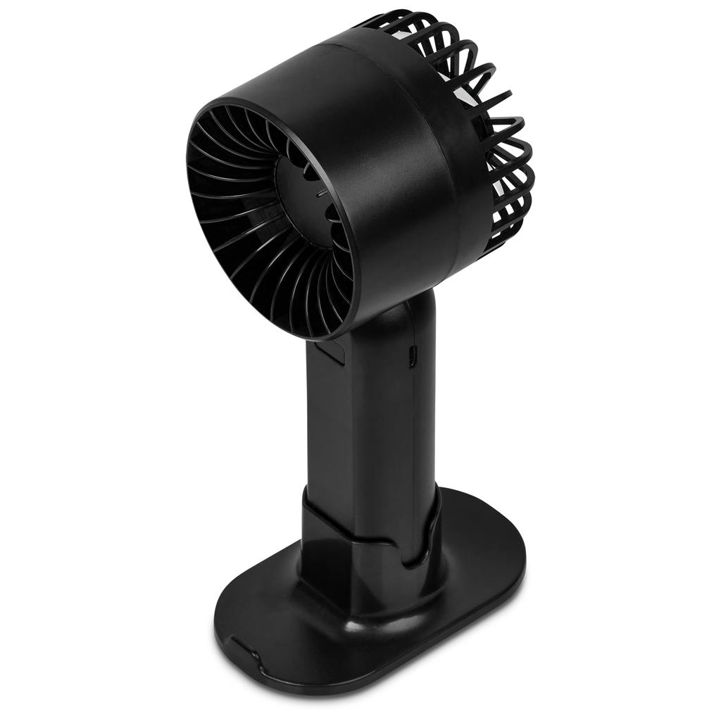 Altitude Laqueta Rechargeable Handheld Mini USB Fan – Black