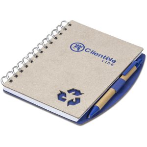 Altitude Bonaire Midi Notebook & Pen in Blue