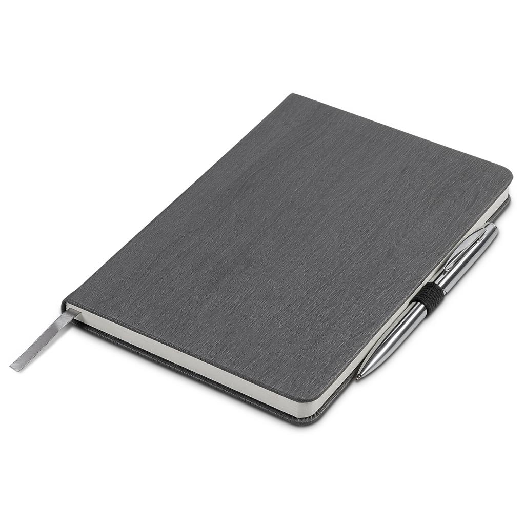 Altitude Oakridge A5 Hard Cover Notebook – Grey