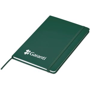 Altitude Omega A5 Hard Cover Notebook in Dark Green