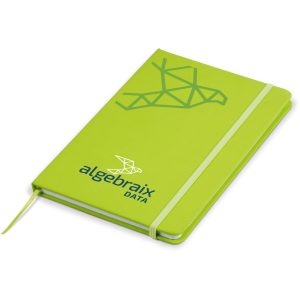 Altitude Omega A5 Hard Cover Notebook in Lime