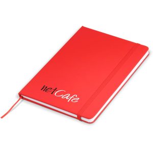Altitude Omega A5 Hard Cover Notebook in Red