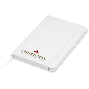 Altitude Omega A5 Hard Cover Notebook in Solid White