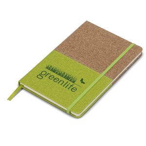 Altitude Synergy A5 Hard Cover Notebook in Lime