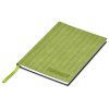 Altitude Pinstripe A5 Soft Cover Notebook - Lime