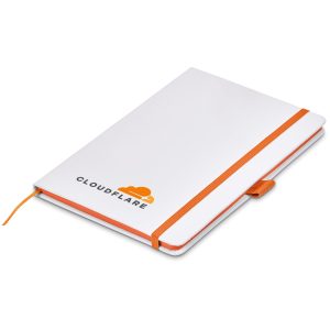 Altitude Tundra A5 Hard Cover Notebook in Orange