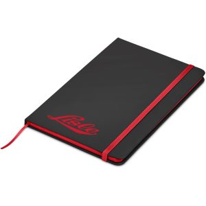 Altitude Sigma A5 Hard Cover Notebook in Red