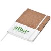 Okiyo Denki Cork A5 Hard Cover Notebook - Solid White
