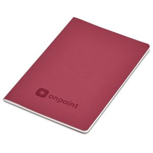 Okiyo Emika FSC Certified Paper A5 Soft Cover Notebook in Red