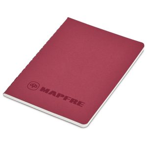 Okiyo Emika FSC Certified Paper A6 Soft Cover Notebook in Red