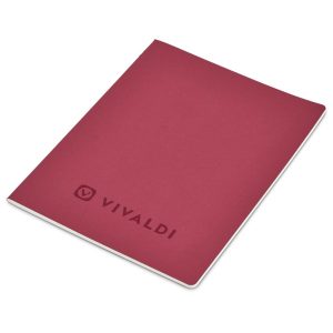 Okiyo Emika FSC Certified Paper Maxi Soft Cover Notebook in Red