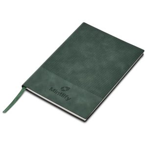 Serendipio Milestone A5 Soft Cover Notebook in Dark Green