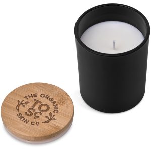 Okiyo Rirakkusu Scented Candle in Black