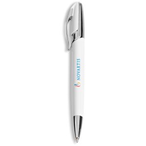 Altitude Hawk-Eye Ball Pen in Solid White