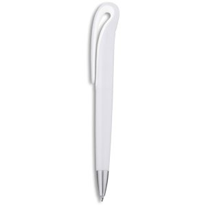 Altitude Sickle Ball Pen in Solid White