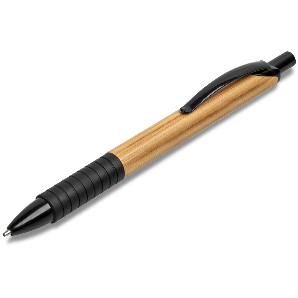 Okiyo Sora Bamboo Ball Pen – Black