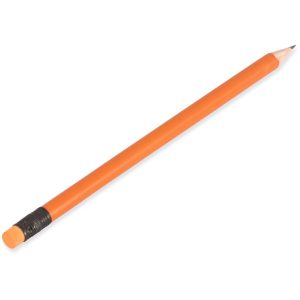 Altitude Brainiac Wooden Pencil in Orange