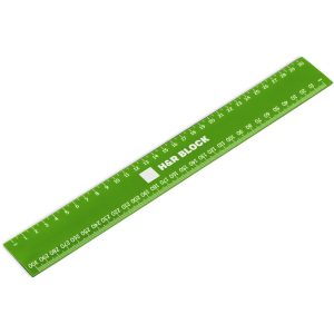 Altitude Frontline 30cm Ruler in Lime