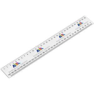Altitude Frontline 30cm Ruler in Solid White