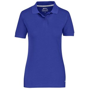 Ladies Crest Golf Shirt in Blue