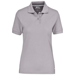 Ladies Crest Golf Shirt in Grey