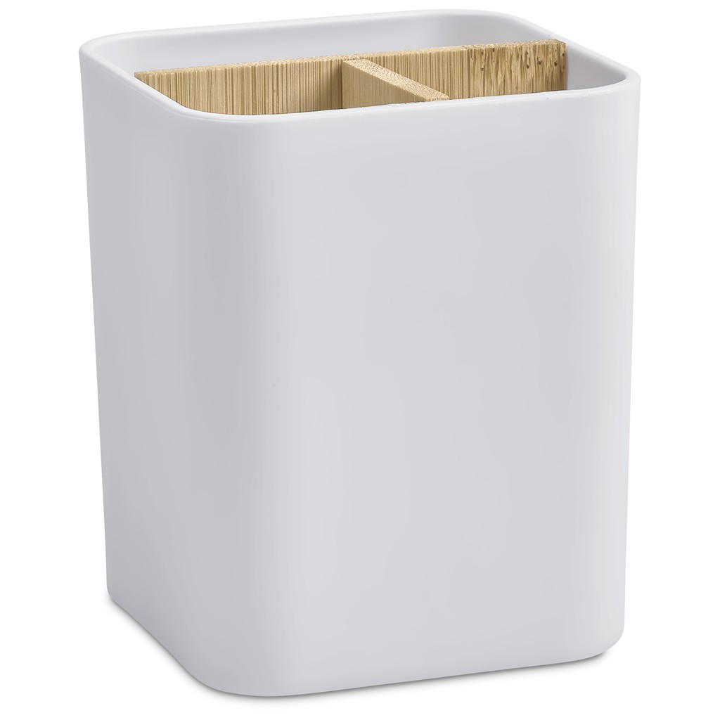 Altitude Desklet Stationery Caddy – Solid White