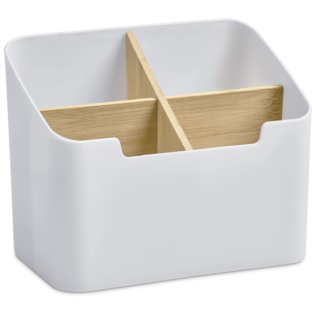 Altitude Storette Stationery Caddy – Solid White