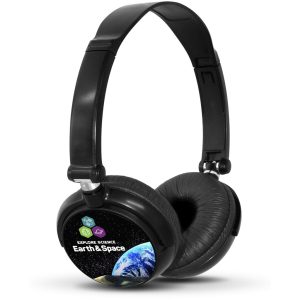 Altitude Omega Wired Headphones in Black