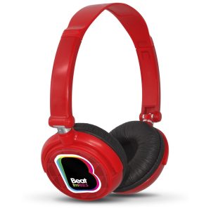 Altitude Omega Wired Headphones in Red