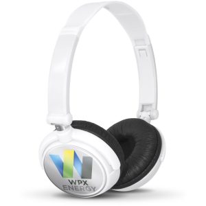 Altitude Omega Wired Headphones in Solid White