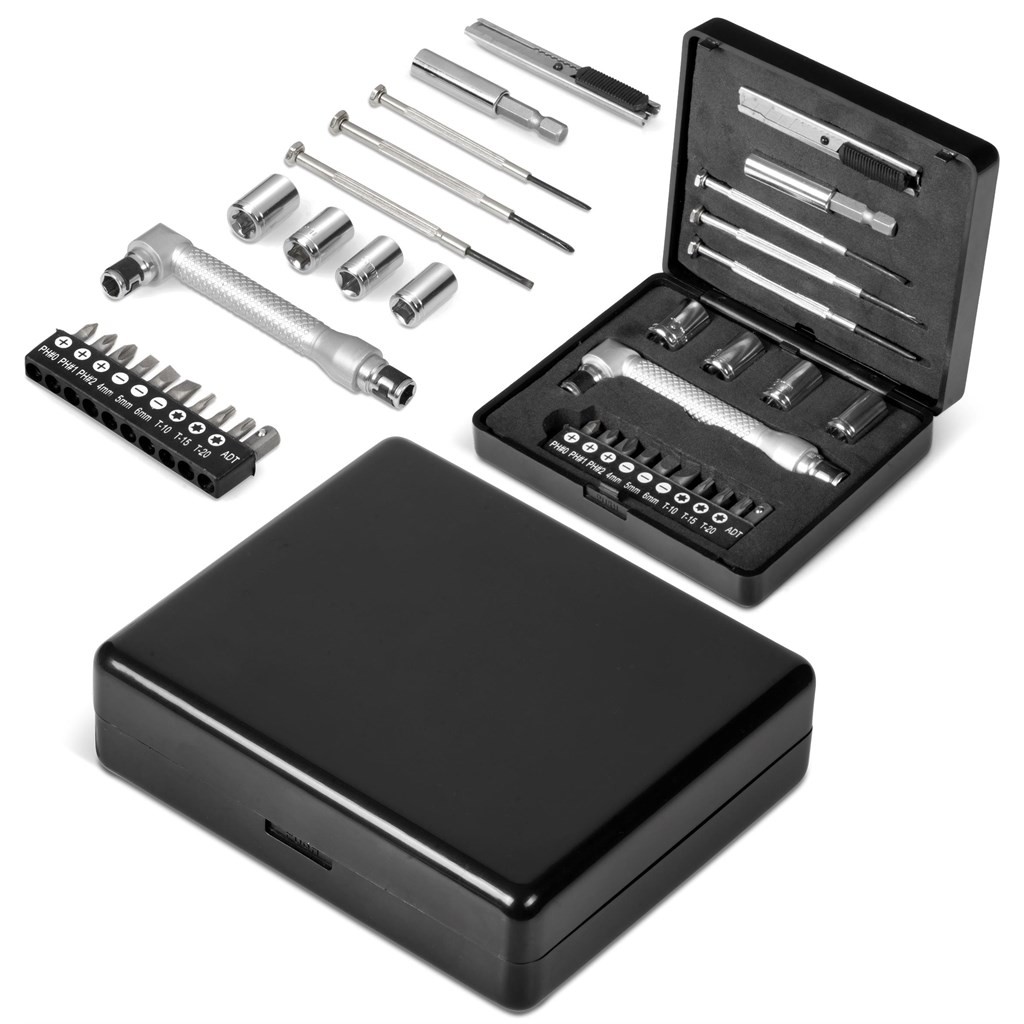 Stac 20-Piece Tool Set – Black