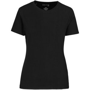 Ladies Okiyo Yuugen Organic T-Shirt in Black